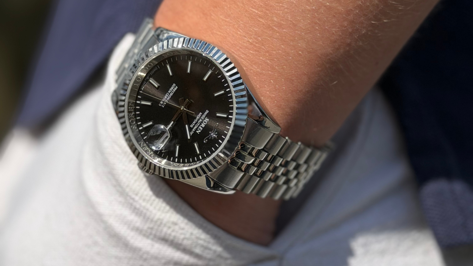 Soren Momentis Swiss Made automatic watch — best independent swiss watch brand under 700