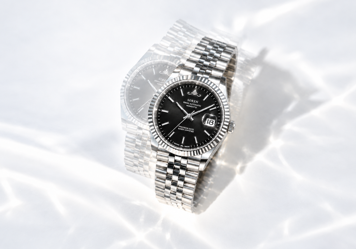 Soren Momentis vs Tissot PRX Powermatic 80 — Swiss automatic watch comparison