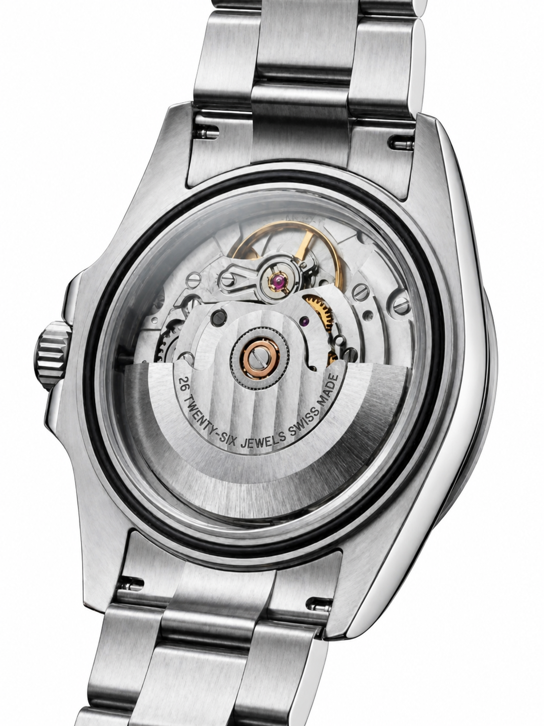 Sellita SW200-1 Swiss Made movement inside a SOREN watch — what Swiss Made certification requires