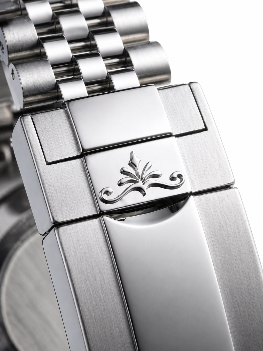 Soren Momentis Black jubilee bracelet detail — 316L stainless steel