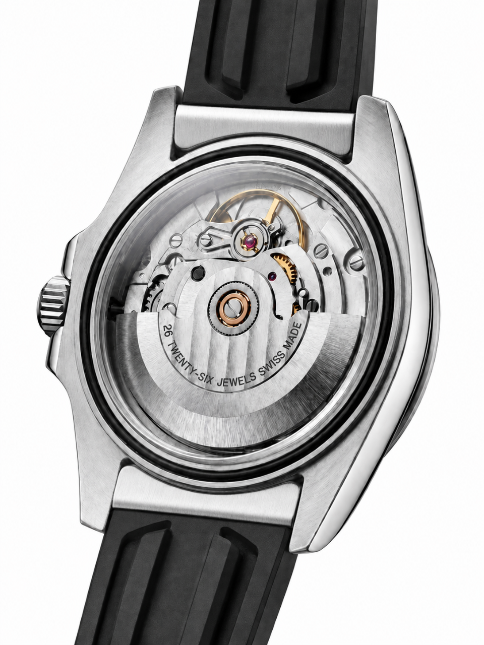 Soren Oceanic Sellita SW200 automatic movement — 28,800 bph, 42-hour power reserve