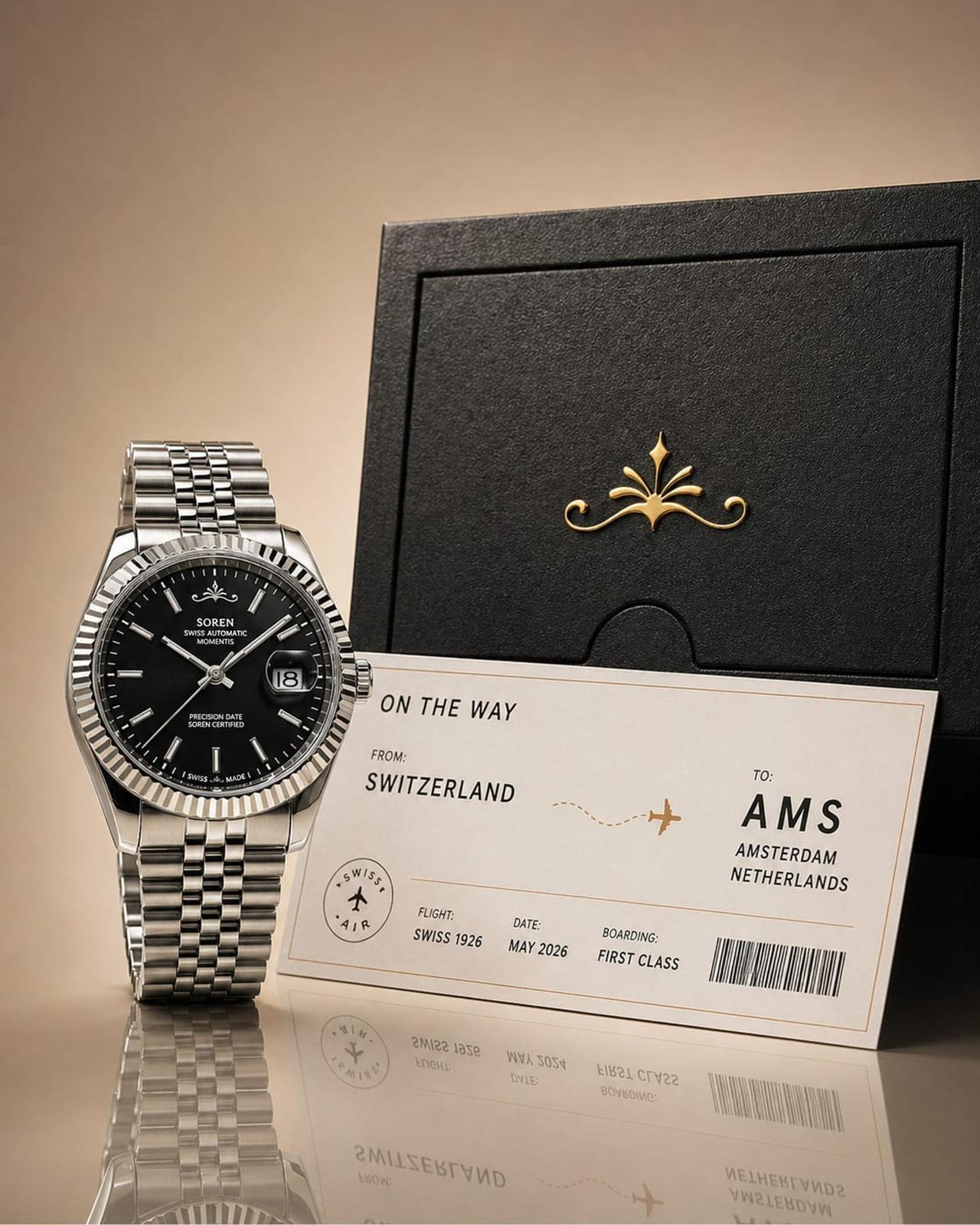 Swiss Made automatic watch Netherlands — Soren Watches Apeldoorn
