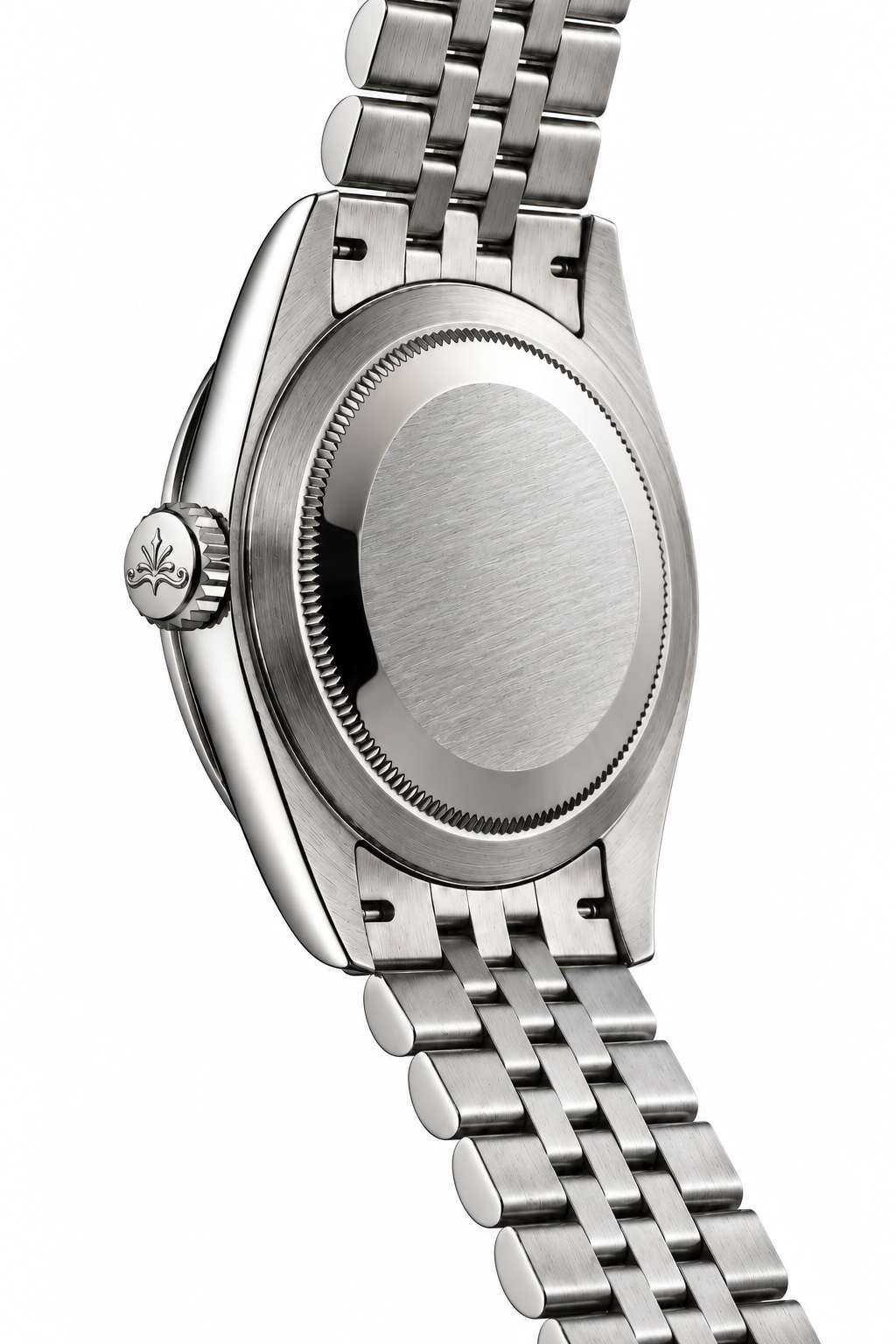 Soren Momentis solid stainless steel caseback
