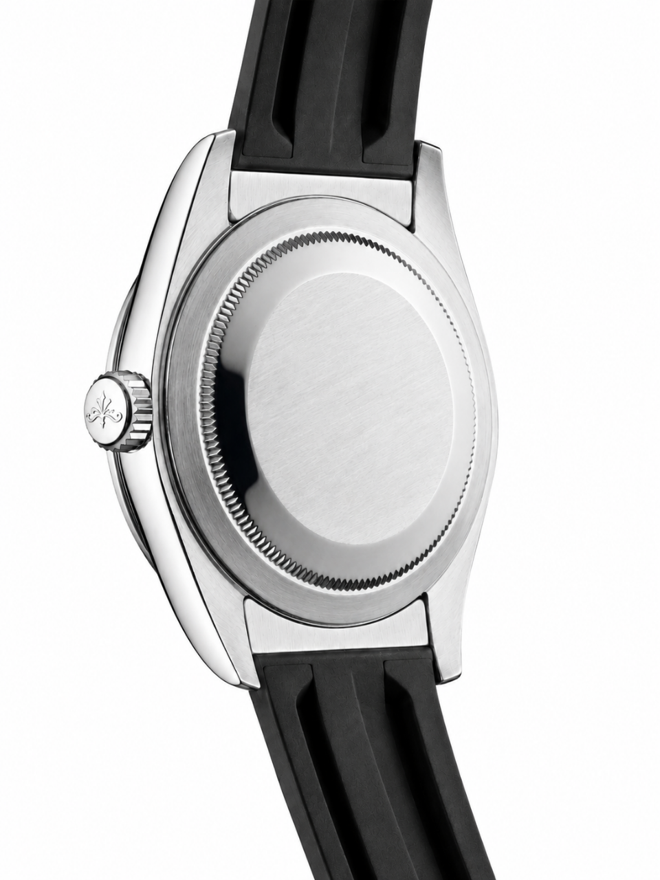 Soren Momentis solid stainless steel caseback
