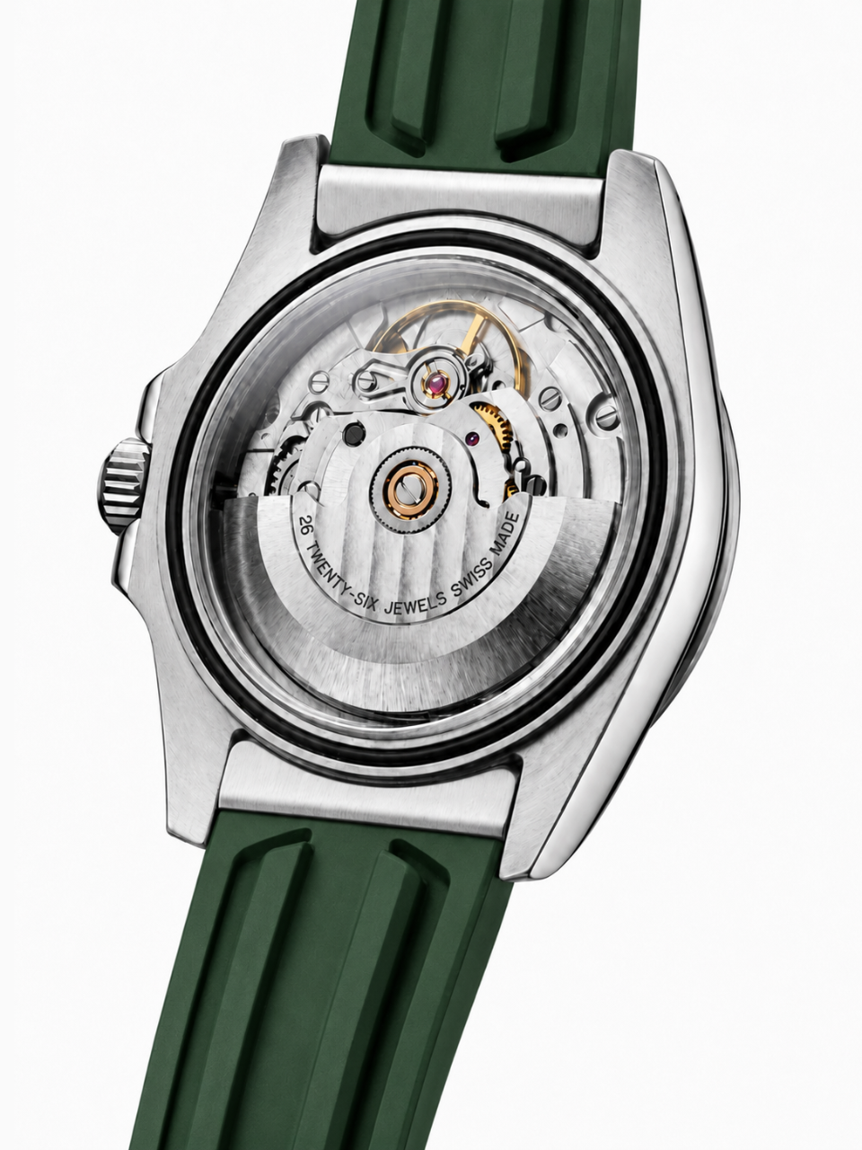Soren Oceanic Sellita SW200 automatic movement — 28,800 bph, 42-hour power reserve
